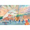 Firhill Stadium 'Going to the Match' Fine Art Print - Partick Thistle FC
